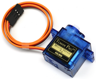 Small hobby servo motor