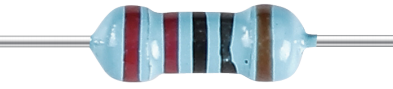 Through-hole resistors