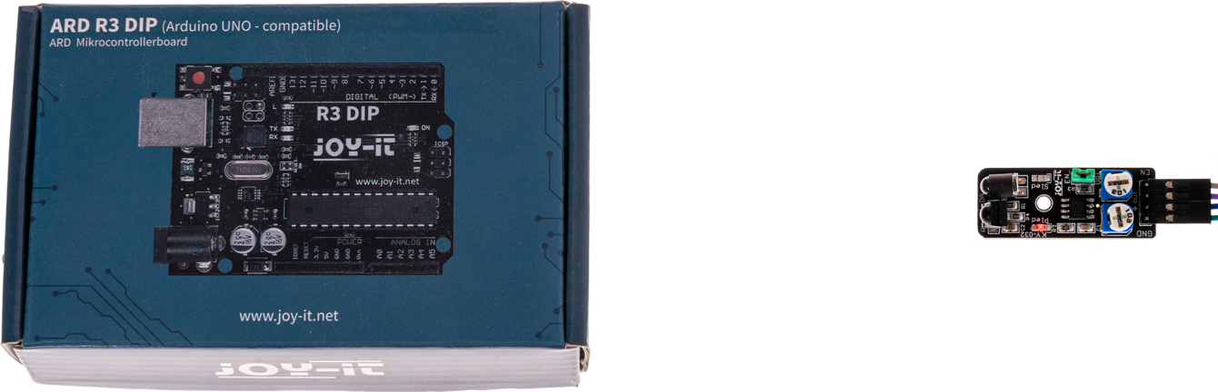 Infrared Obstacle Avoidance Sensor pinout / module diagram