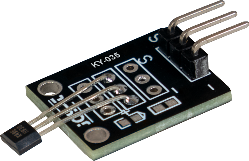 Analog Hall Magnetic Sensor module photo