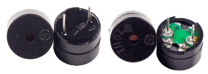 Active and passive buzzers